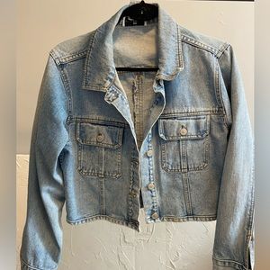 Cropped Cotton Ginny Jean Jacket